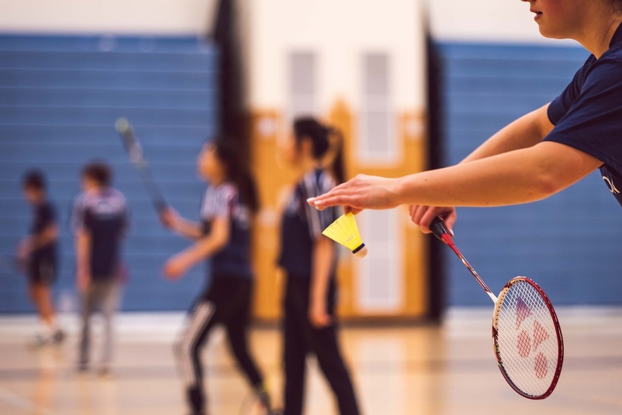 Badminton-racket för nybörjare